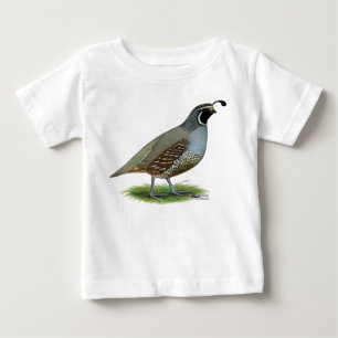 T-shirt Pour Bébé Quail de la Californie