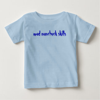 T-shirt Pour Bébé qualifications folles de nunchuck