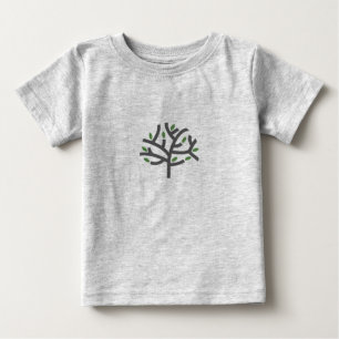 T-shirt Pour Bébé Quelques arbres verts