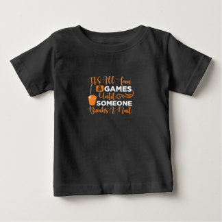 T-shirt Pour Bébé Quelqu'Un Casse Un Clou