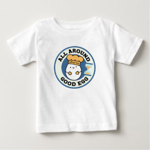 T-shirt Pour Bébé Quoi, Tout Autour D'Un Bon Oeuf