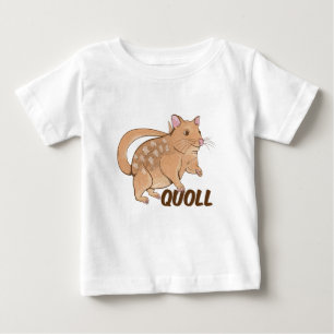 T-shirt Pour Bébé Quoll Australian Marsupial