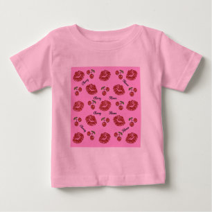 T-shirt Pour Bébé RAB Rockabilly Cherry Kisses on Pink