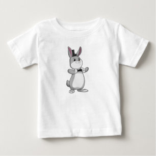 T-shirt Pour Bébé Rabbit avec chapeau et cravate de la ceinture