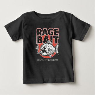 T-shirt Pour Bébé Rage Bait, Don’t Feed The Trolls