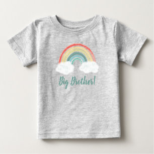T-shirt Pour Bébé Rainbow Big Brother