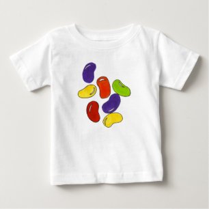 T-shirt Pour Bébé Rainbow Jellybean Jelly Beans Candy Canettes de Pâ