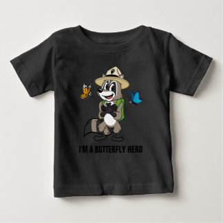 T-shirt Pour Bébé Ranger Rick | Héros papillon - Panneau papillon