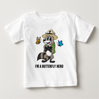 T-shirt Pour Bébé Ranger Rick | Héros papillon - Panneau papillon