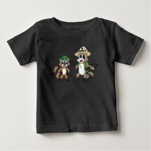 T-shirt Pour Bébé Ranger Rick Ranger Rick & Ricky
