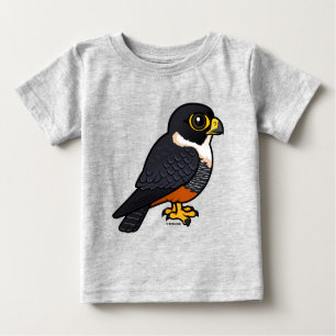 T-shirt Pour Bébé Rapporteure de caricatures de faucon de chauve-sou