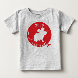 T-SHIRT POUR BÉBÉ RAT DE TERRE 2008