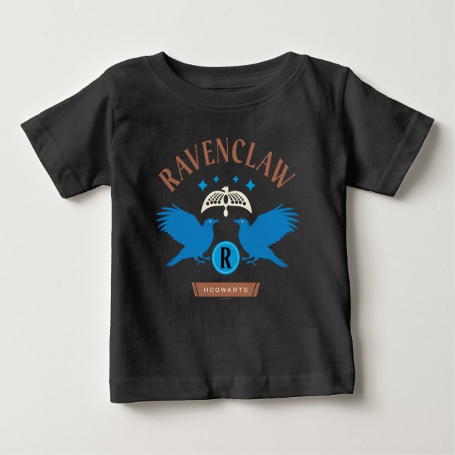 T-shirt Pour Bébé RAVENCLAW™ House Double Eagle Diadem Graphic (Devant)