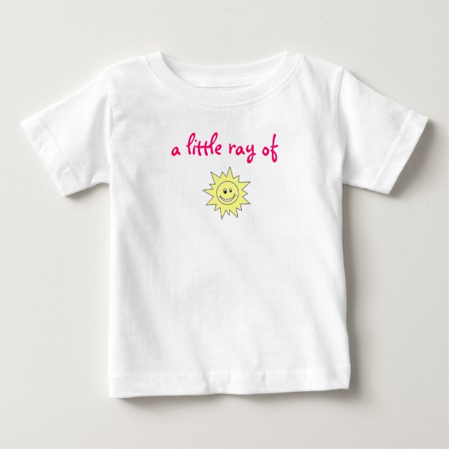 T-shirt Pour Bébé Ray of Sunshine (Devant)