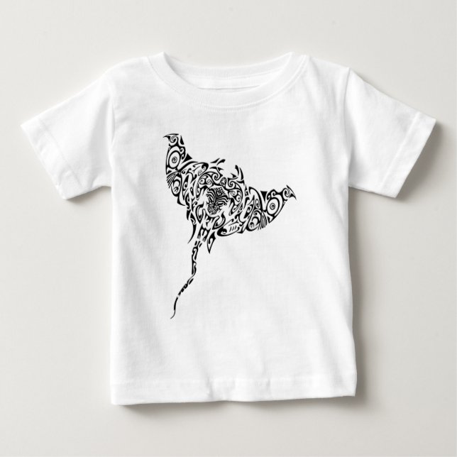 T-shirt Pour Bébé Rayon maori (Devant)