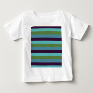 T-shirt Pour Bébé Rayures d'harmonie côtière