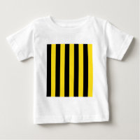 Rayures - noires et jaune d'or
