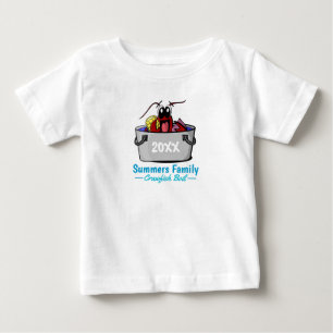 T-shirt Pour Bébé Réchauffe-poisson Pique-nique de la fête familiale