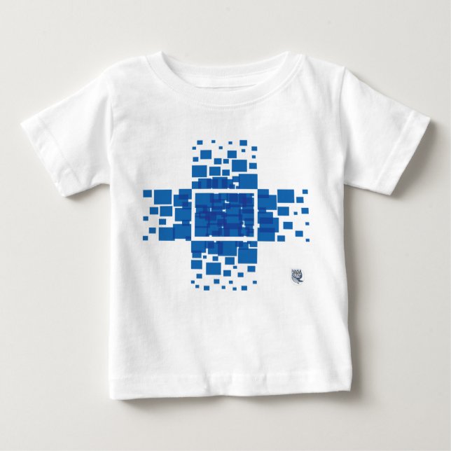 T-shirt Pour Bébé Rectangle (Devant)