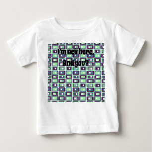 T-shirt Pour Bébé Rectangles empilées