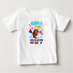 T-shirt Pour Bébé Refroidir le 4ème dehors
