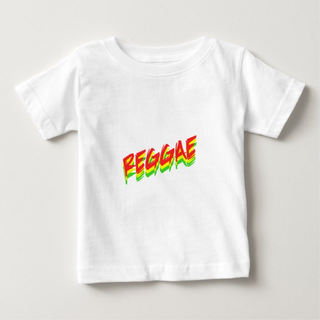 T-shirt Pour Bébé Reggae (Devant)