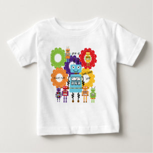T-shirt Pour Bébé Règle de robots