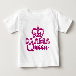 T-shirt Pour Bébé Reine du théâtre
