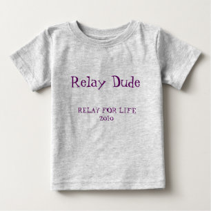 T-SHIRT POUR BÉBÉ RELAIS PENDANT LA VIE