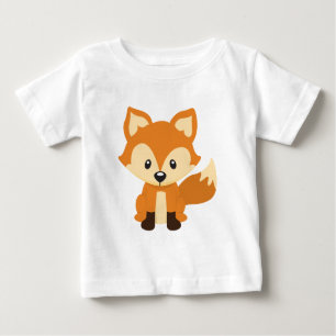 T-shirt Pour Bébé Renard rusé
