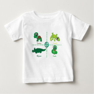 T-shirt Pour Bébé reptile