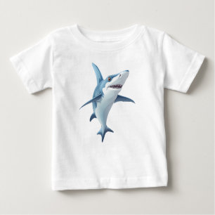 T-shirt Pour Bébé Requin