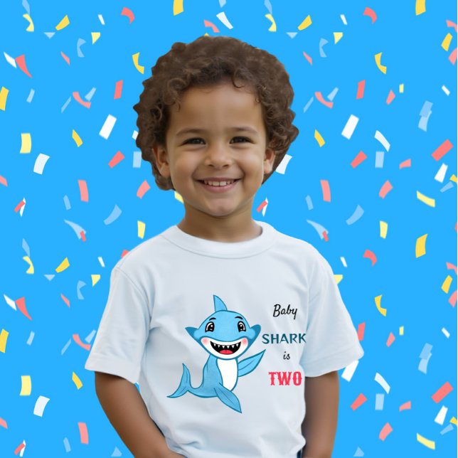 T-shirt Pour Bébé Requin-bébé (Créateur téléchargé)