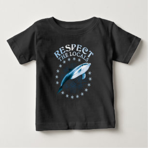 T-shirt Pour Bébé Respectez Les Locaux - Citation De L'Amant Dauphin