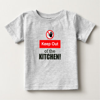 T-shirt Pour Bébé Restez à l'écart de la cuisine amusant Pickleball