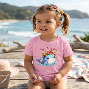 T-shirt Pour Bébé Restez Baleine Mignonne   Bébé Baleine Adorable av