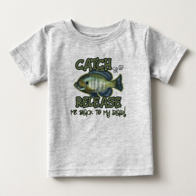 T-shirt Pour Bébé Retourner à papa | Enfants Cute Custom (Devant)