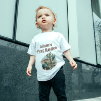 Retro 1er Premier Rodéo Occidental Cactus Annivers