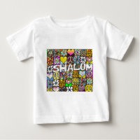 Retro 60s Psychedélique Shalom LOVE Vêtements Cade