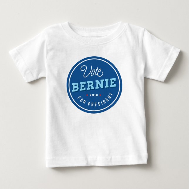 T-shirt Pour Bébé Rétro Bernie (Devant)