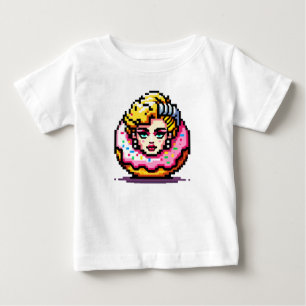 T-shirt Pour Bébé Retro Hollywood Icon - Pixel Art Pop Culture