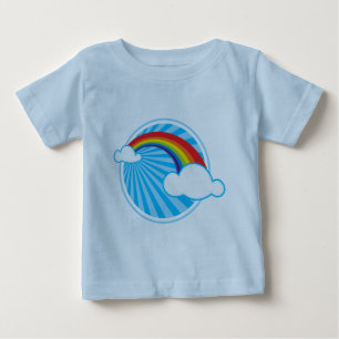 T-SHIRT POUR BÉBÉ RETRO RAINBOW