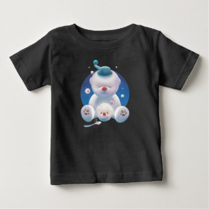T-shirt Pour Bébé Rêve de Bichon Ice Shaver