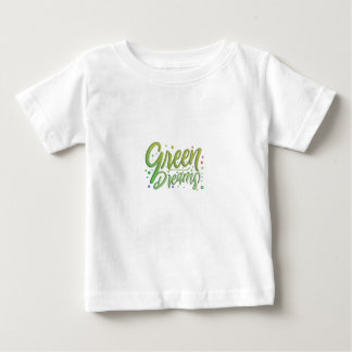 T-shirt Pour Bébé Rêves verts