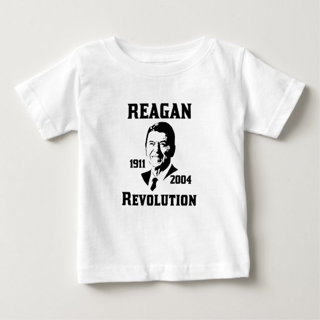 T-shirt Pour Bébé Révolution de Reagan (Devant)