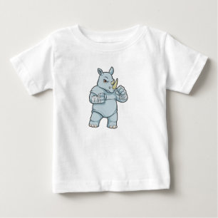 T-shirt Pour Bébé Rhino en boîte à Boxer