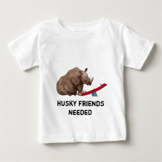 T-shirt Pour Bébé Rhinocéros de bascule