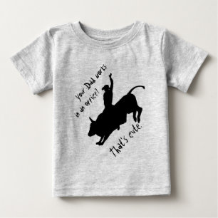 T-shirt Pour Bébé Ride Rank Bull