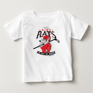 T-shirt Pour Bébé Rink Rats Hockey Baby