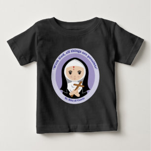 T-shirt Pour Bébé Rita de Cascia